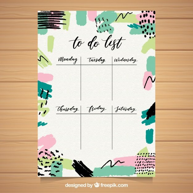 to do list