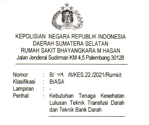 surat permintaan