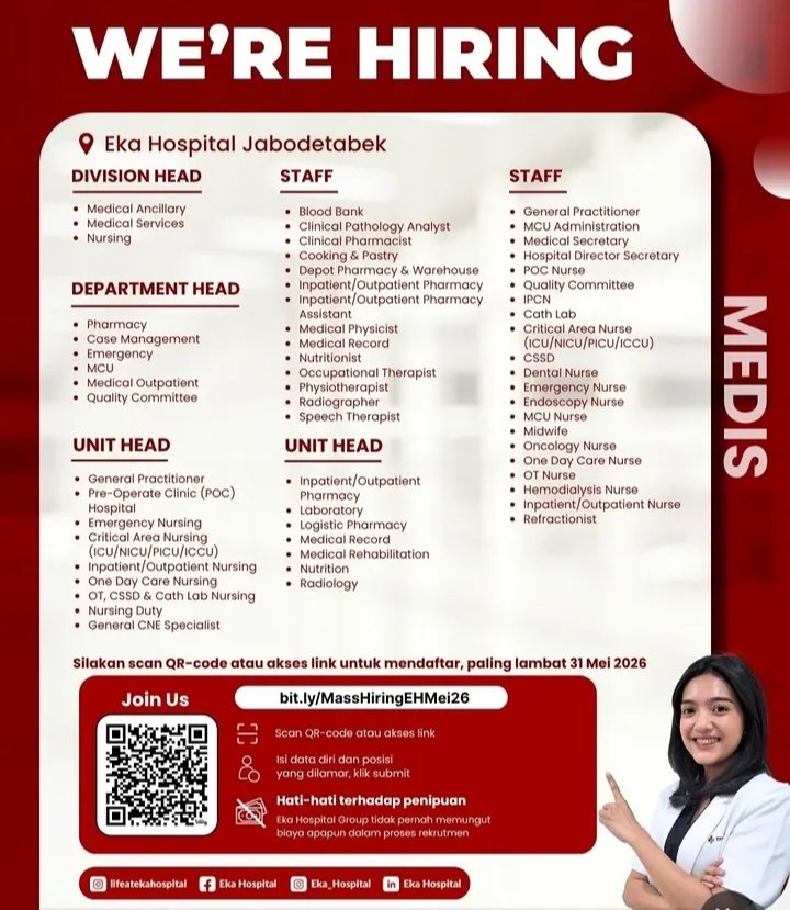 loker eka hospital