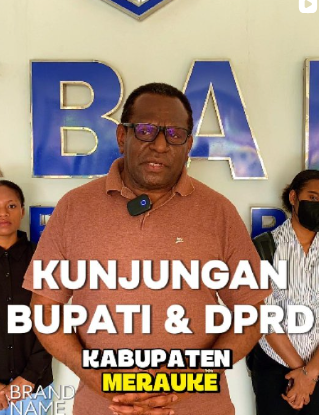 kunjungan bupati merauke