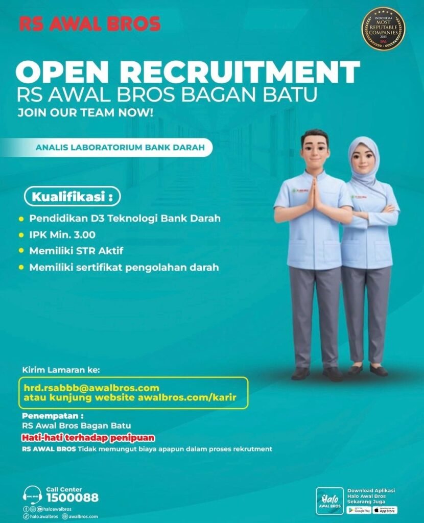loker rs awal bros