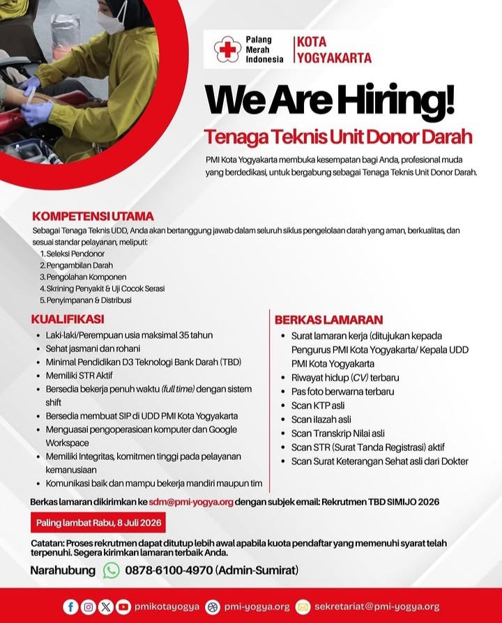 lowongan kerja pmi kota yogyakarta